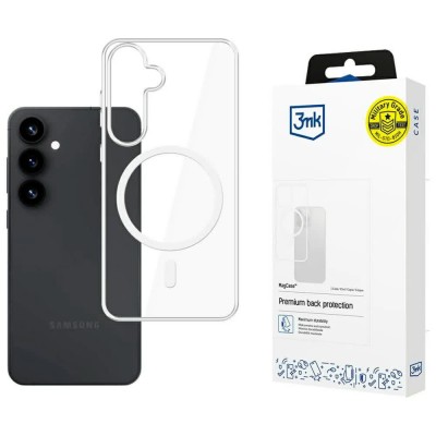други,аксесоари,3mk,mag,samsung,galaxy,s25+,phone,case,clear,(multicolor)