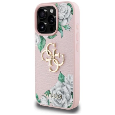 други,аксесоари,guess,roses,big,iphone,16,pro,max,phone,case,pink,(pink)