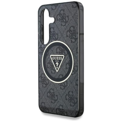 други,аксесоари,guess,triangle,buttons,samsung,galaxy,s25,phone,case,black,(black)