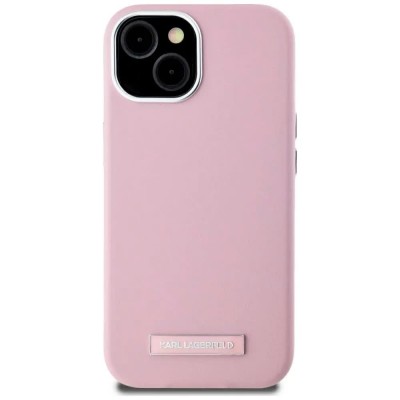 други,аксесоари,karl,lagerfeld,iphone,15,pink,phone,case,pink,(pink)