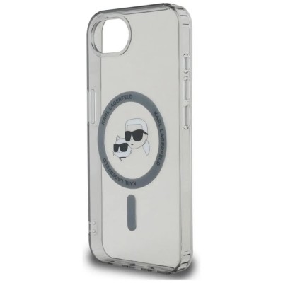други,аксесоари,karl,lagerfeld,iphone,16e,phone,case,clear,(black)