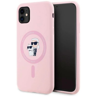 други,аксесоари,karl,lagerfeld,karl&choupette,magsafe,iphone,11,phone,case,pink,(pink)