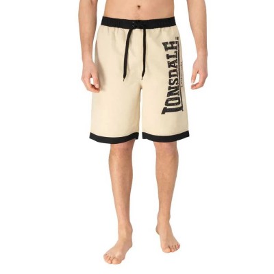 бански,гащета,мъжки,бански,костюми,lonsdale,clennell,swimming,shorts,sand,black,(beige)
