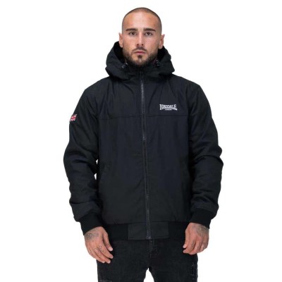 яке,мъжки,якета,lonsdale,dunster,jacket,black,(black,white)