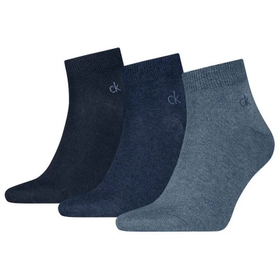 чорапи,мъжки,чорапи,calvin,klein,701234209,socks,3,pairs,denim,(blue)