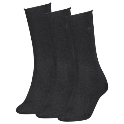 чорапи,дамски,чорапи,calvin,klein,701234368,socks,3,pairs,black