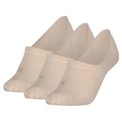 чорапи,дамски,чорапи,calvin,klein,701234370,no,show,socks,3,pairs,beige
