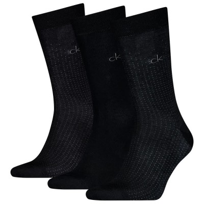 чорапи,мъжки,чорапи,calvin,klein,701235981,socks,3,pairs,black,(black)