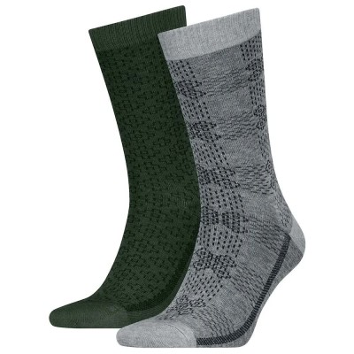 чорапи,мъжки,чорапи,дамски,чорапи,levi´s,®,701235794,socks,2,pairs,green,grey,(grey,green)