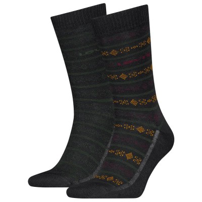 чорапи,мъжки,чорапи,levi´s,®,701235798,socks,2,pairs,black,combo,(black)