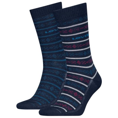 чорапи,мъжки,чорапи,levi´s,®,701235798,socks,2,pairs,navy,combo,(blue)