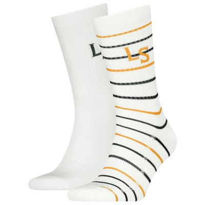 чорапи,мъжки,чорапи,levi´s,®,701235803,crew,socks,2,pairs,white,combo,(white)