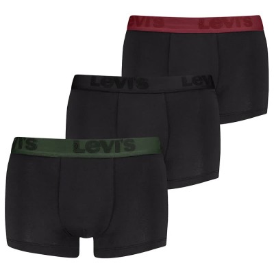 боксерки,мъжко,бельо,levi´s,®,905042001,boxers,3,units,black,combo,(black)