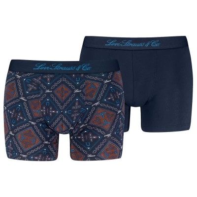 боксерки,мъжко,бельо,levi´s,®,western,brief,boxers,2,units,blue,combo,(blue)