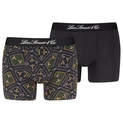 боксерки,мъжко,бельо,levi´s,®,western,brief,boxers,2,units,green,combo,(green)