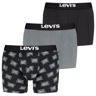 боксерки,мъжко,бельо,levi´s,®,western,brief,boxers,3,units,black,grey