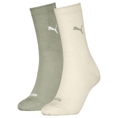 чорапи,дамски,чорапи,puma,701225853,socks,2,units,warm,white,melange,green,(green,white)