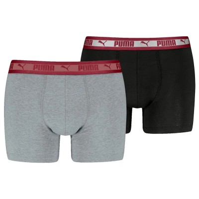 боксерки,мъжко,бельо,puma,701233664,boxers,2,units,grey,black,burgundy,(black,grey)