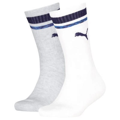 чорапи,детски,чорапи,puma,701233674,crew,socks,2,pairs,white,grey,(white,grey,blue)