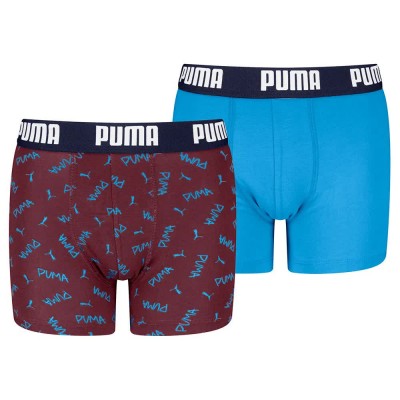 боксерки,детско,бельо,puma,701234185,boxers,2,units,burgundy,blue,(red,blue)