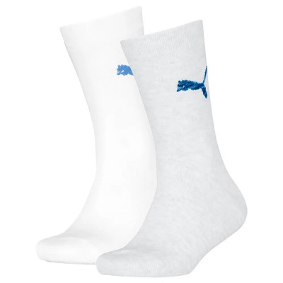 юношески,чорапи,детски,чорапи,puma,easy,rider,junior,long,socks,2,pairs,white,grey,(white,grey,blue)