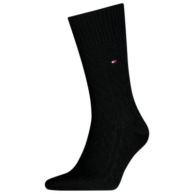 чорапи,мъжки,чорапи,tommy,hilfiger,701236316,socks,black,(black)