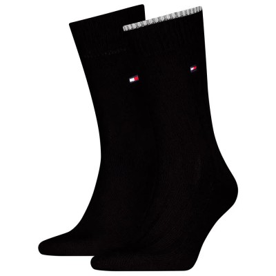 чорапи,мъжки,чорапи,tommy,hilfiger,701236317,socks,2,pairs,black