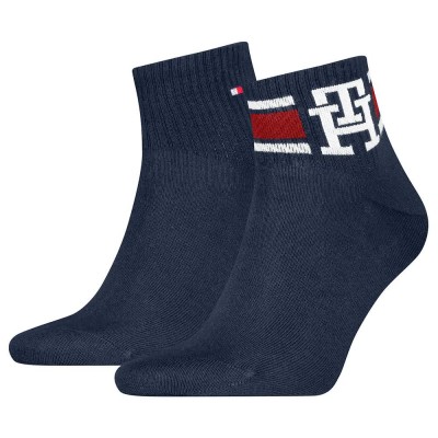 чорапи,мъжки,чорапи,tommy,hilfiger,701236322,socks,2,pairs,navy,(blue)