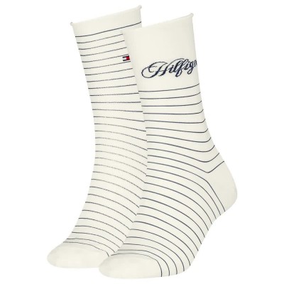чорапи,дамски,чорапи,tommy,hilfiger,701236455,socks,2,pairs,off,white,(beige)