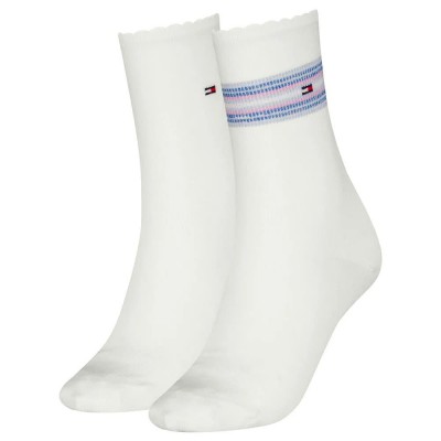 чорапи,дамски,чорапи,tommy,hilfiger,701236458,socks,2,pairs,off,white,(white)