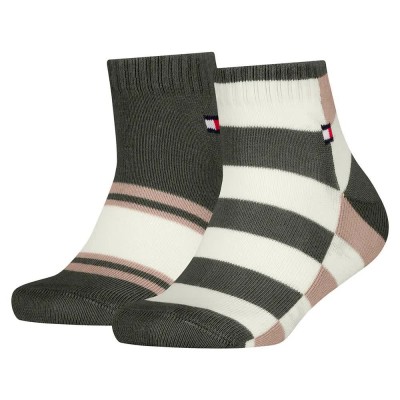 чорапи,детски,чорапи,tommy,hilfiger,701236327,socks,2,pairs,army,green,(green)