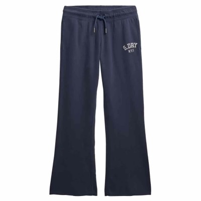 анцуг,дамски,панталони,superdry,athletic,embroidered,flare,joggers,mariner,navy,(blue)