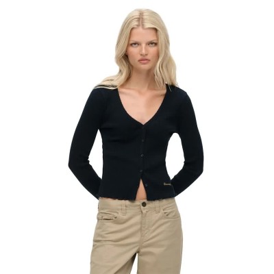 тениска,дамски,тениски,superdry,essential,button,thru,long,sleeve,t,shirt,blue,black,(eclipse,navy)