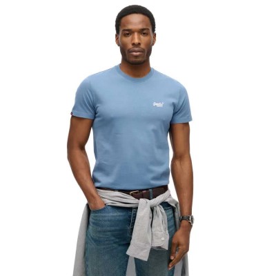 тениска,мъжки,тениски,дамски,тениски,superdry,essential,logo,embroidered,short,sleeve,t,shirt,blue,(moonlight,blue)