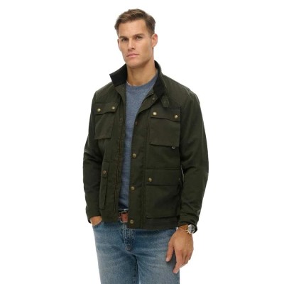яке,мъжки,якета,superdry,merchant,wax,racer,jacket,surplus,goods,olive,green