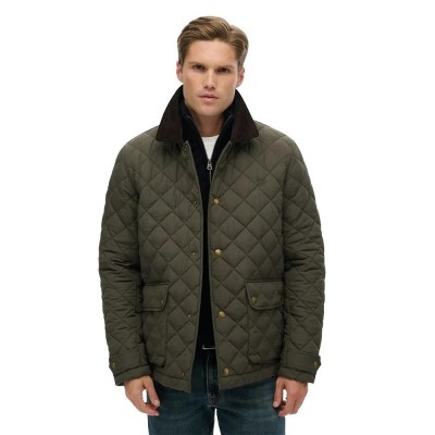 яке,мъжки,якета,дамски,якета,и,палта,superdry,quilted,estate,coach,jacket,green,(army,khaki)