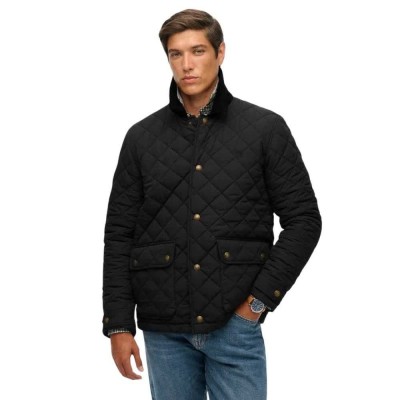 яке,мъжки,якета,superdry,quilted,estate,coach,jacket,black,(meteorite,black)