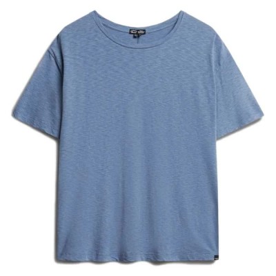 тениска,дамски,тениски,superdry,studios,dropped,shoulder,short,sleeve,t,shirt,tidal,blue,(blue)