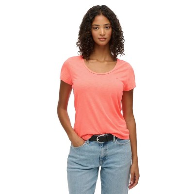 тениска,мъжки,тениски,дамски,тениски,superdry,studios,scoop,neck,short,sleeve,t,shirt,orange,(volcanic,coral)