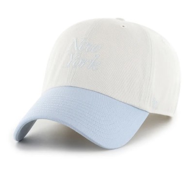 шапка,всички,шапки,47,mlb,new,york,yankees,foundation,script,tt,clean,up,cap,sandstone,ssd,(beige,white)