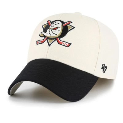 шапка,всички,шапки,47,nhl,anaheim,ducks,two,tone,mvp,cap,natural,(white)