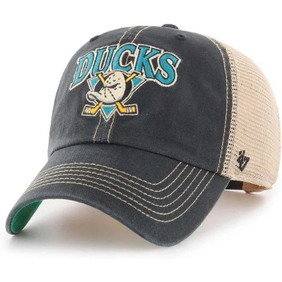 шапка,всички,шапки,47,nhl,anaheim,ducks,tuscaloosa,clean,up,cap,grey,(vintage,black)