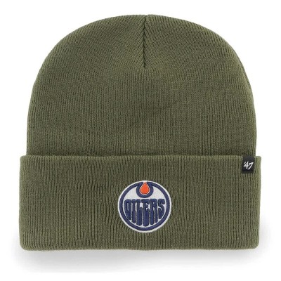 шапка,всички,шапки,47,nhl,edmonton,oilers,haymaker,cap,sandalwood,(green)