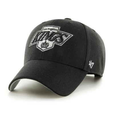шапка,с,козирка,всички,шапки,47,nhl,la,kings,vintage,ballpark,mvp,snapback,cap,black