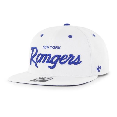 шапка,всички,шапки,47,nhl,new,york,rangers,crosstown,pop,captain,cap,white,(white)