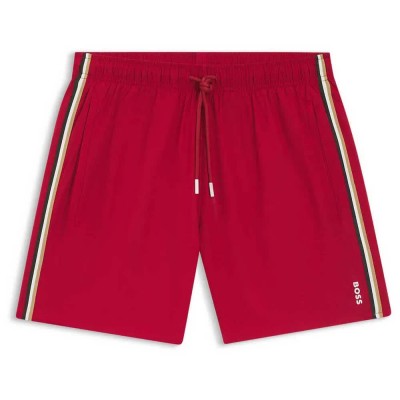 бански,гащета,мъжки,бански,костюми,boss,iconic,10239741,01,swimming,shorts,red,(medium,red)
