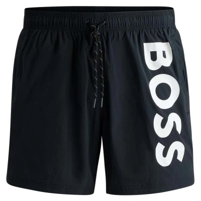 бански,гащета,мъжки,бански,костюми,boss,octopus,swimming,shorts,dark,grey,(black)