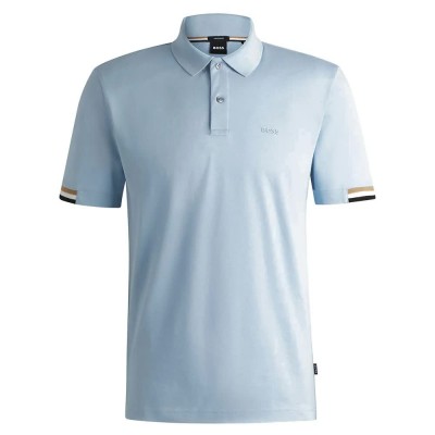 мъжки,блузи,с,яка,boss,parlay,short,sleeve,polo,light,pastel,blue,(blue)