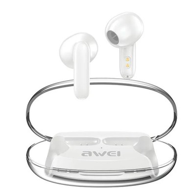 слушалки,слушалки,awei,5.3,t85,wireless,earphones,white
