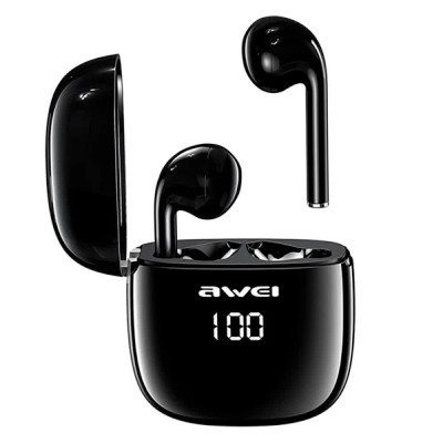 слушалки,слушалки,awei,5.0,t28p,wireless,earphones,black